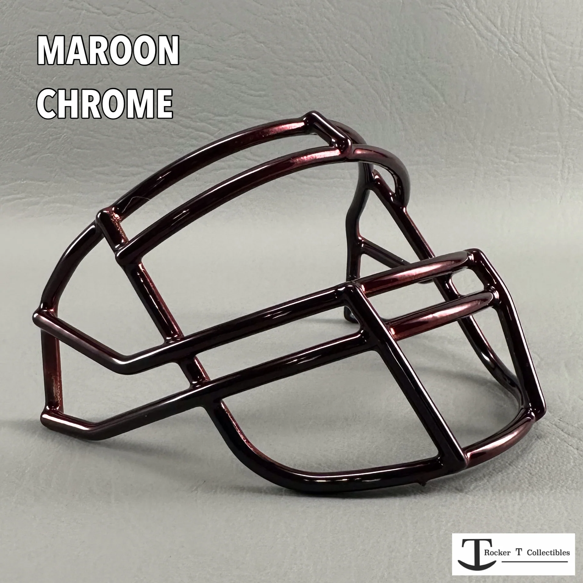 Schutt ROPO Metal Mini Helmet Facemask (Chrome Colors) - Image 17