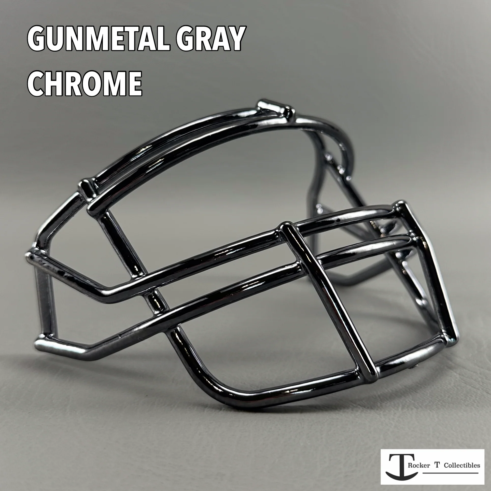 Schutt ROPO Metal Mini Helmet Facemask (Chrome Colors) - Image 19