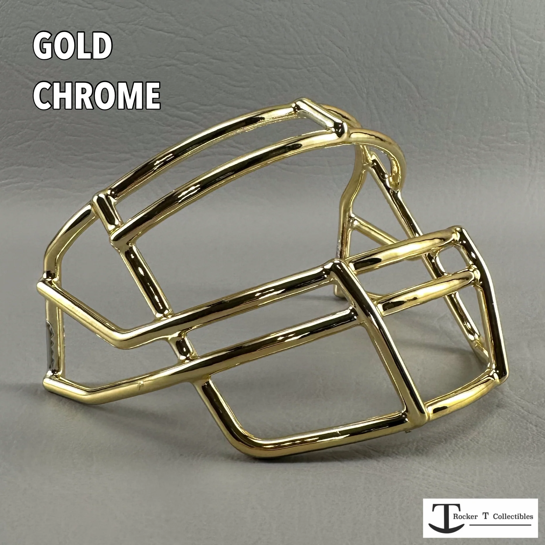 Schutt ROPO Metal Mini Helmet Facemask (Chrome Colors) - Image 20