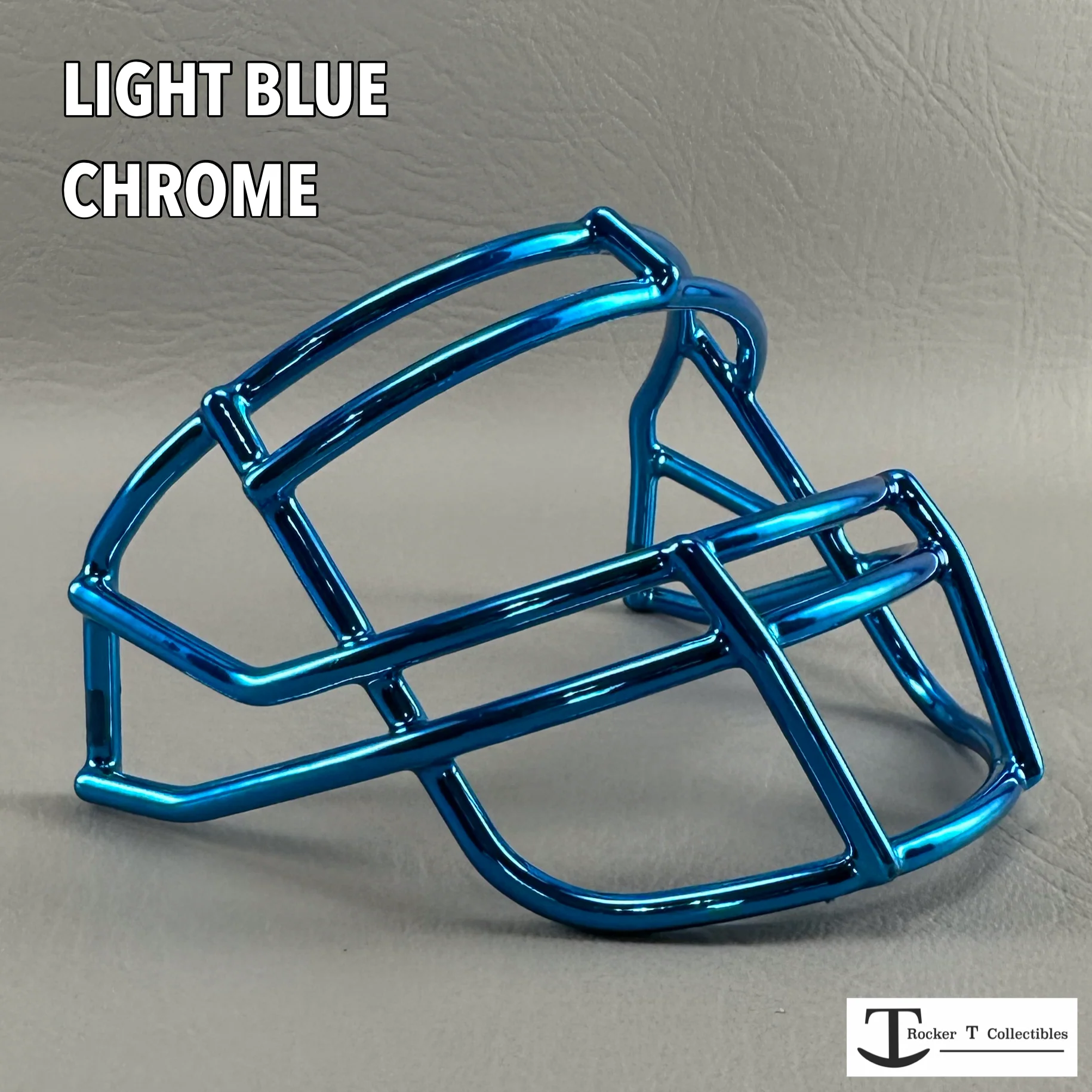 Schutt ROPO Metal Mini Helmet Facemask (Chrome Colors) - Image 5