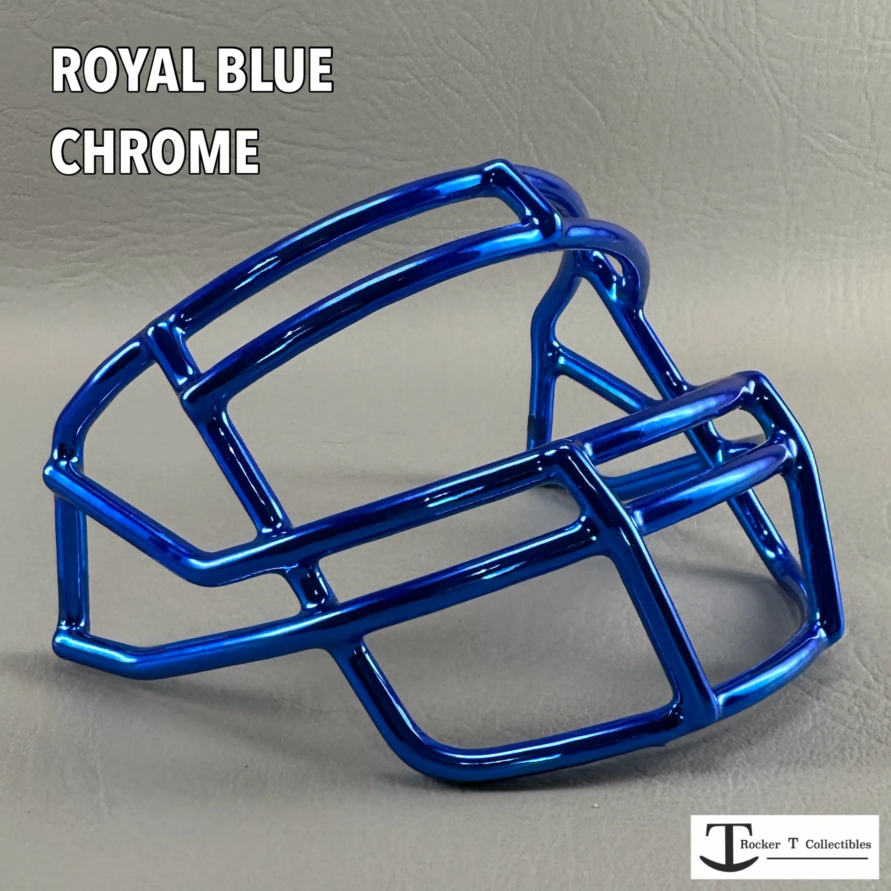 Schutt ROPO Metal Mini Helmet Facemask (Chrome Colors) - Image 6