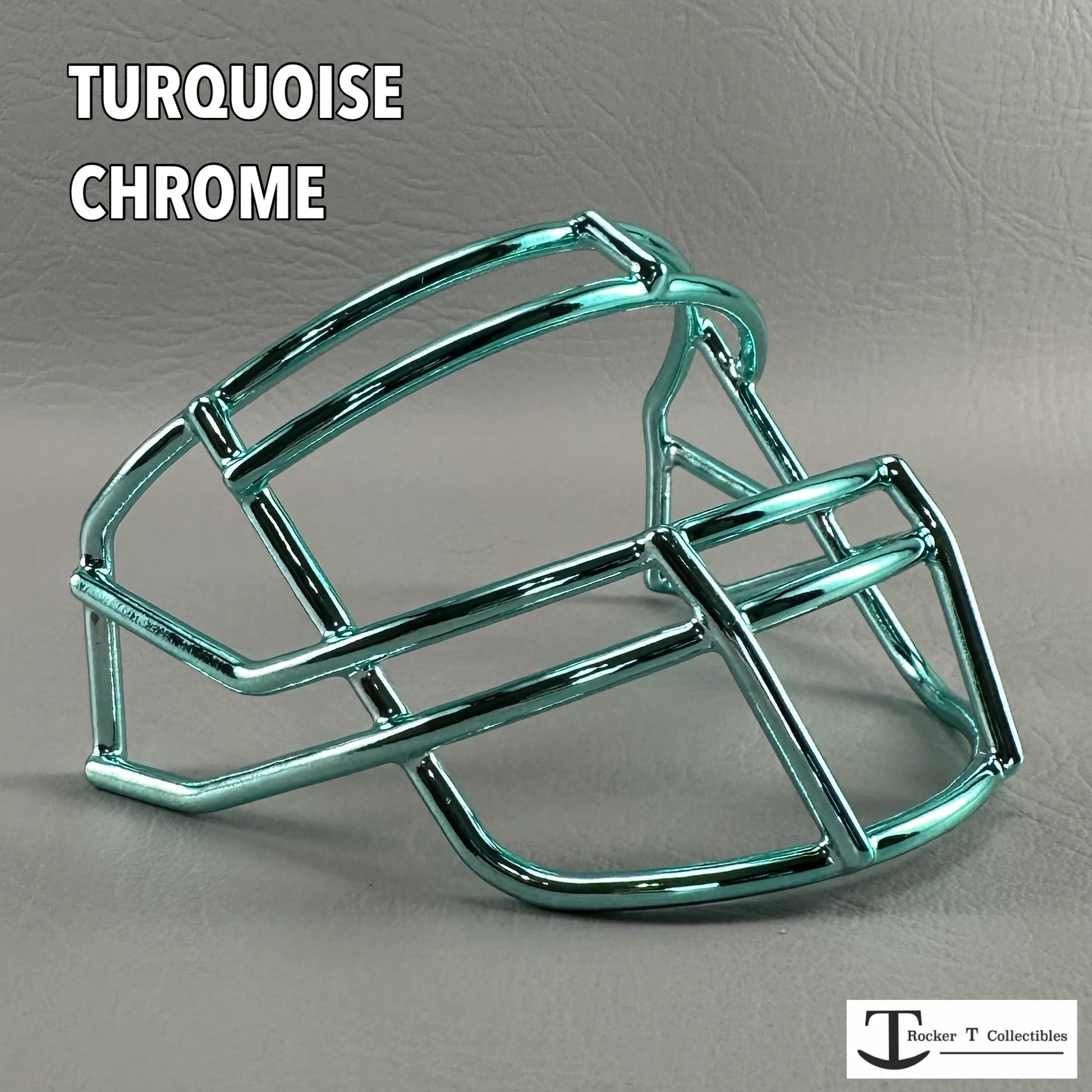 Schutt ROPO Metal Mini Helmet Facemask (Chrome Colors) - Image 8
