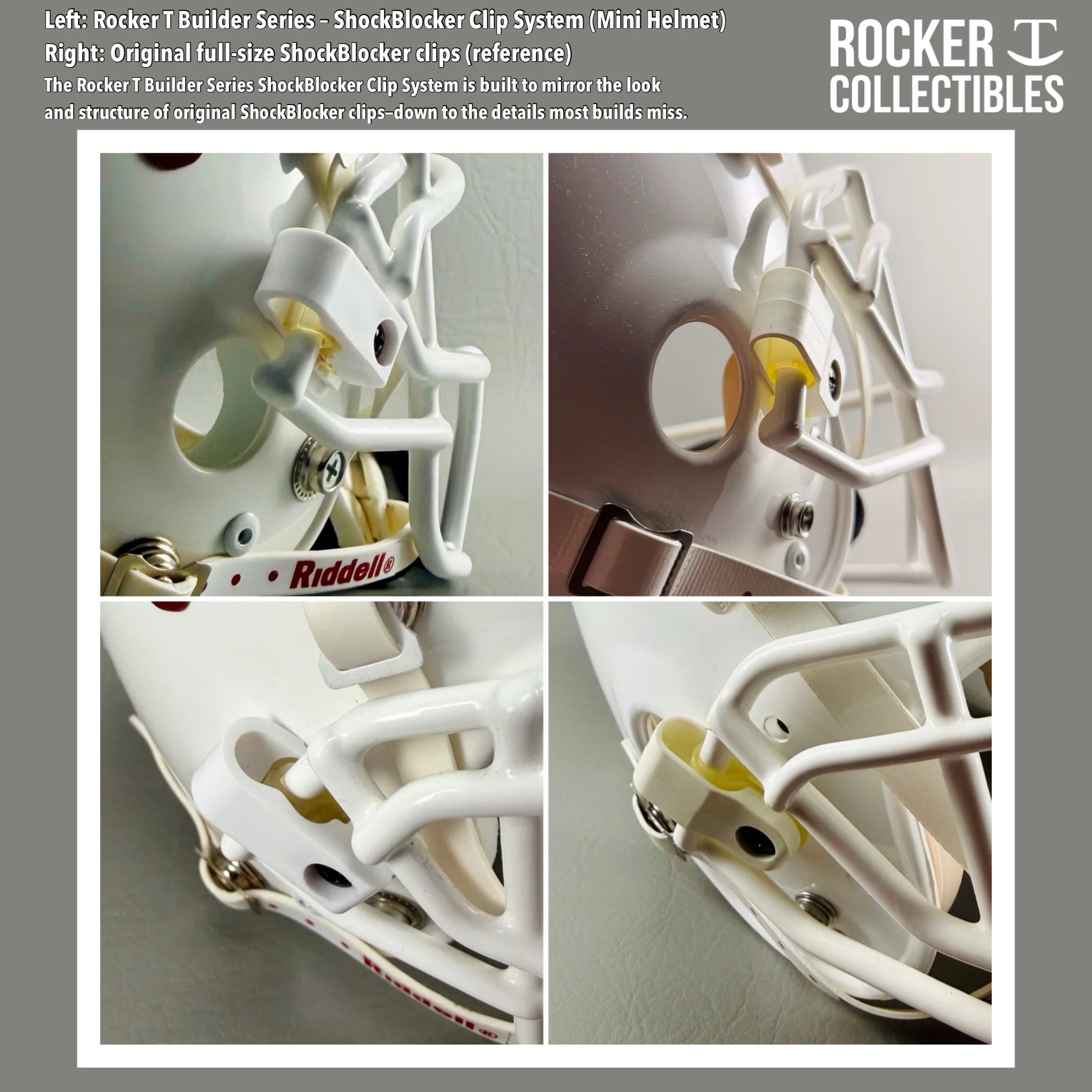 Rocker T Builder Series – ShockBlocker Clip System (Mini Helmet) - Image 6