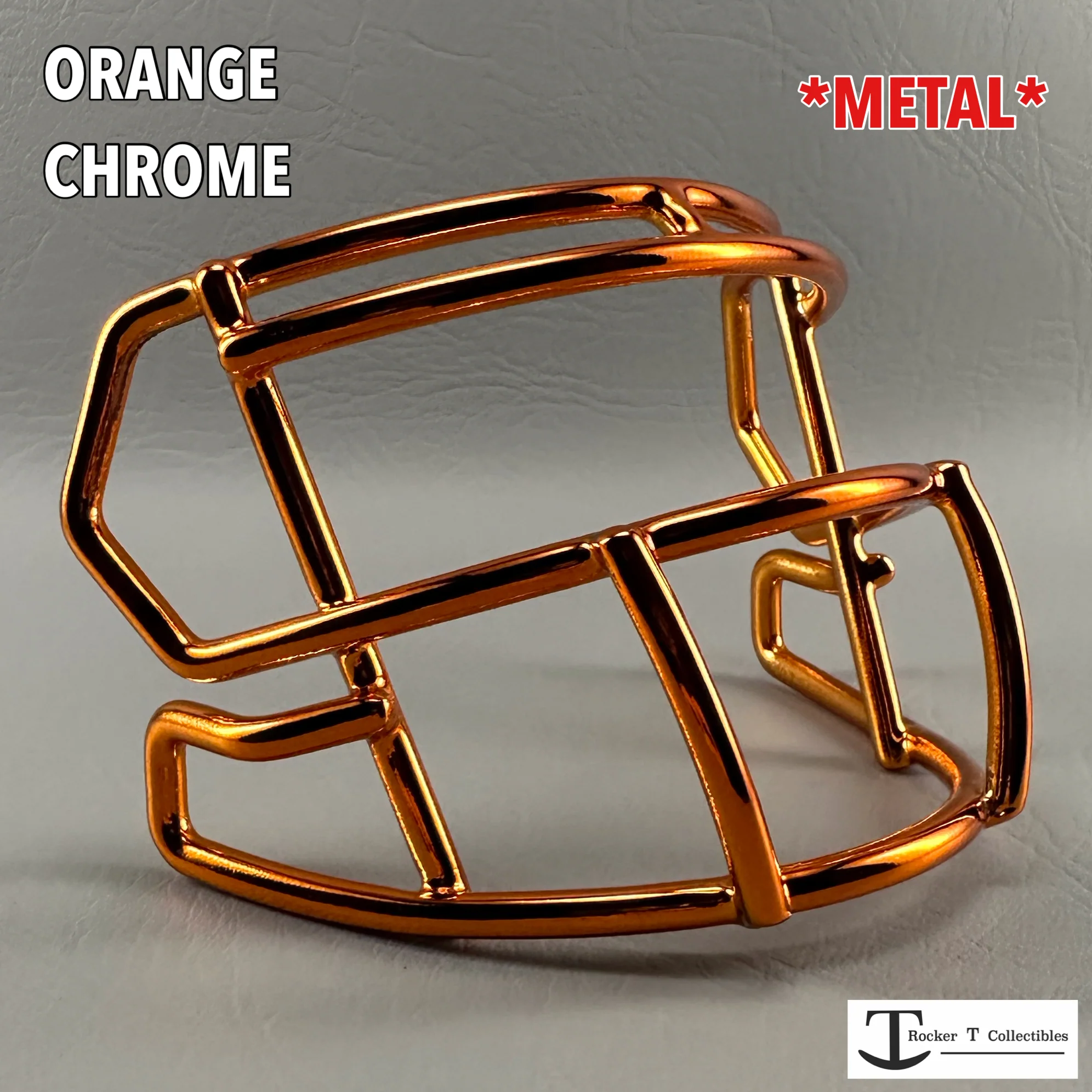 Speed S2BD-SW-SP Metal Mini Helmet Facemasks (Chrome Colors) 🟨🟨🟨⬜ - Image 5