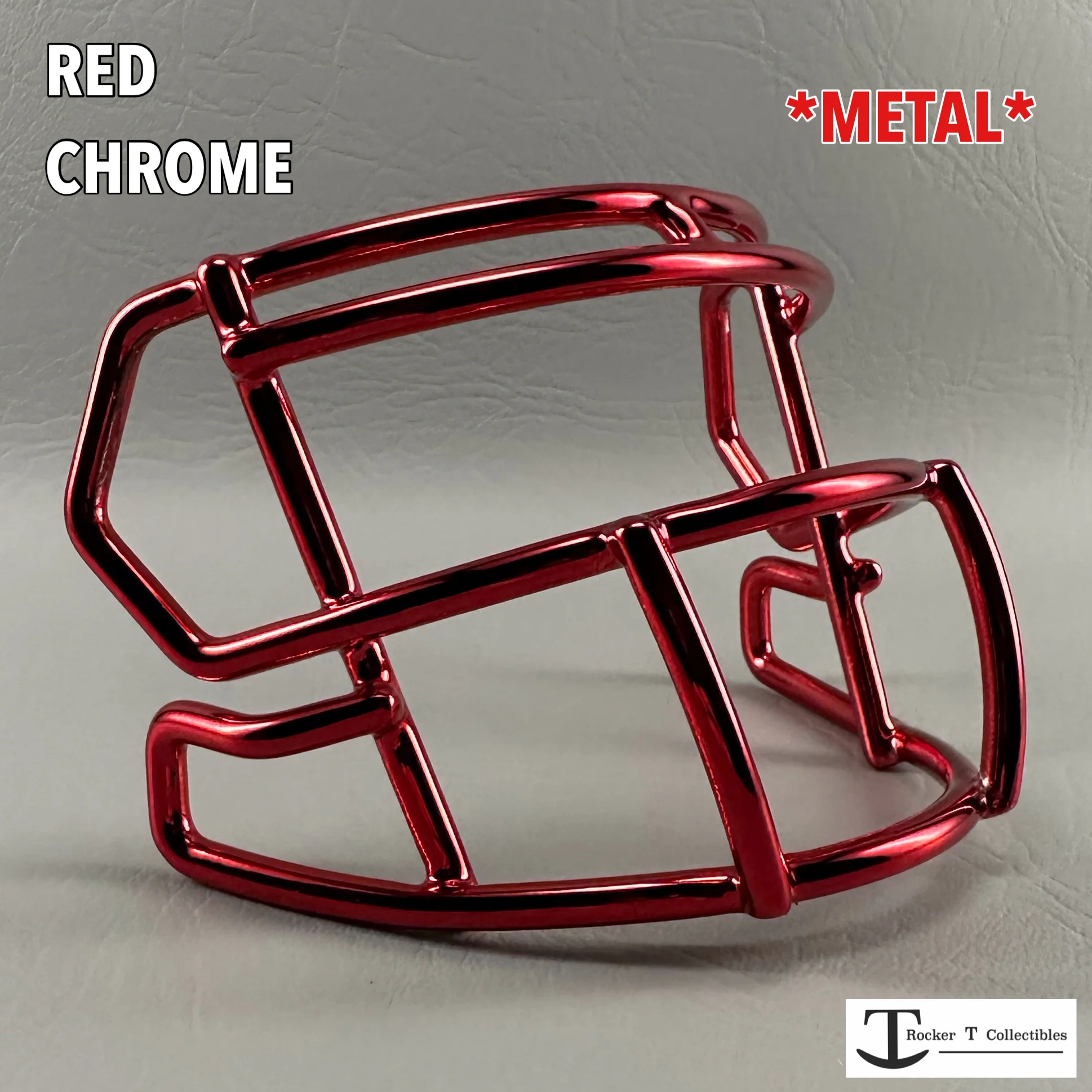Speed S2BD-SW-SP Metal Mini Helmet Facemasks (Chrome Colors) 🟨🟨🟨⬜ - Image 7