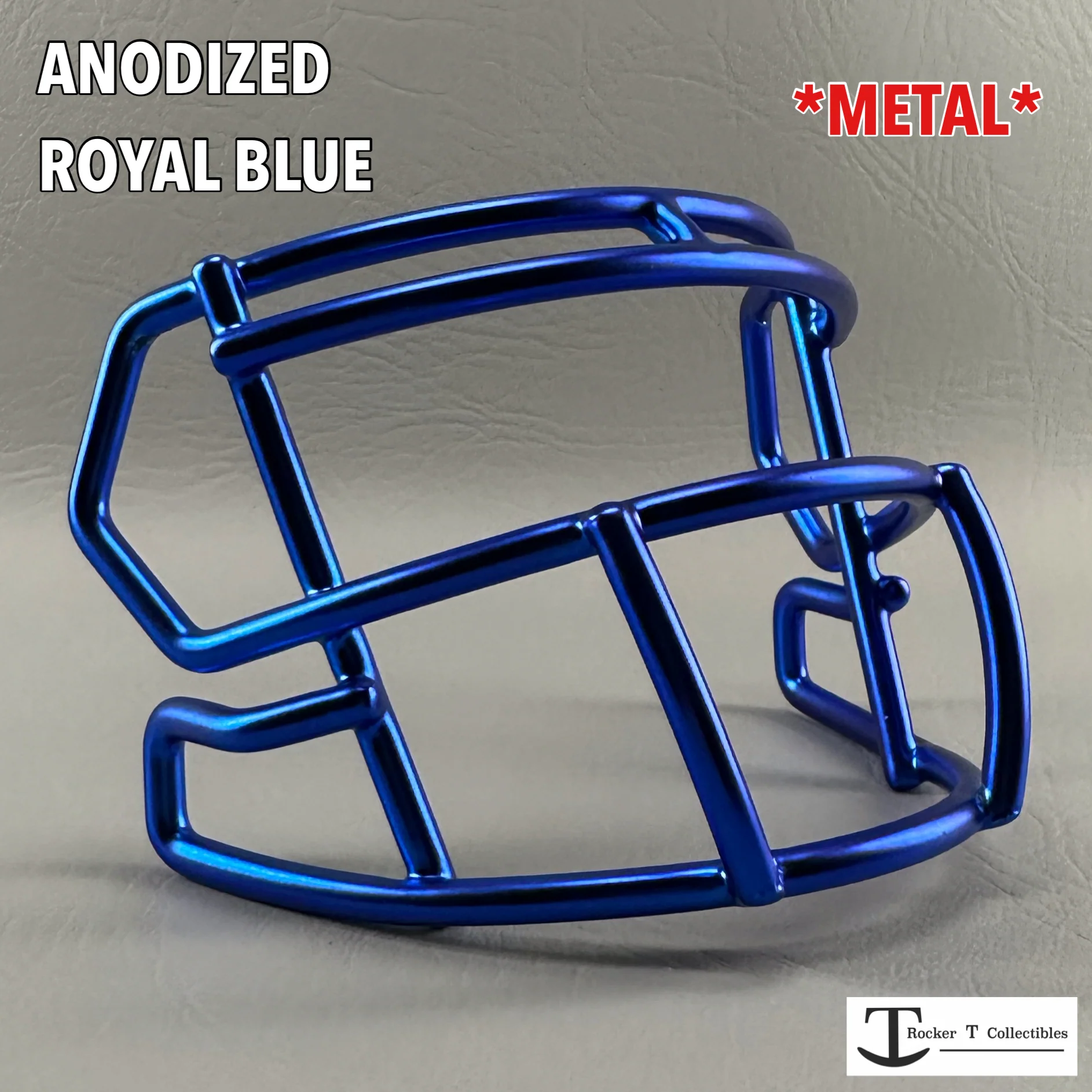Speed S2BD-SW-SP Metal Mini Helmet Facemasks (Anodized Colors) 🟨🟨🟨⬜ - Image 3