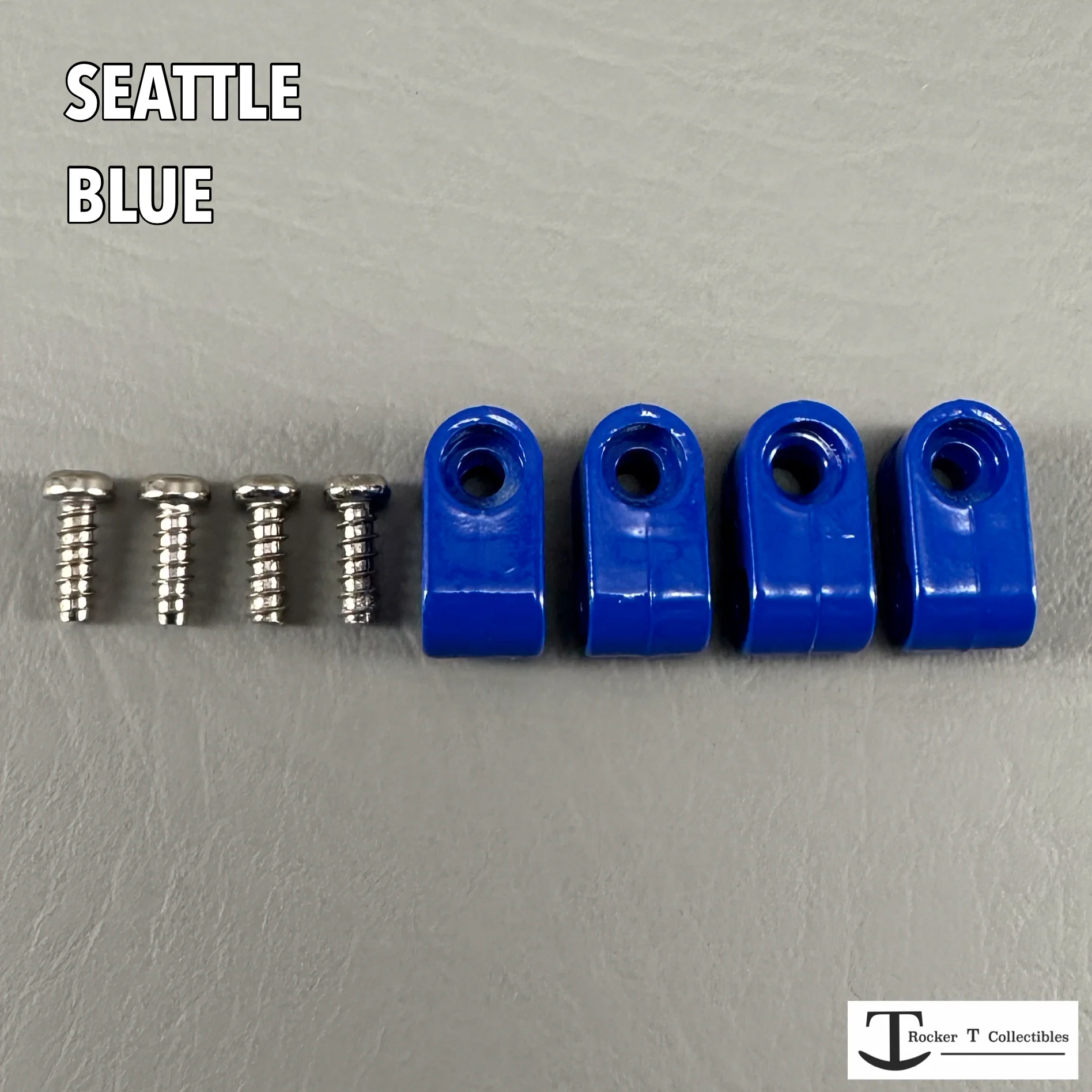 Standard Colored Acrylic Mini Helmet Facemask Clips - Image 11