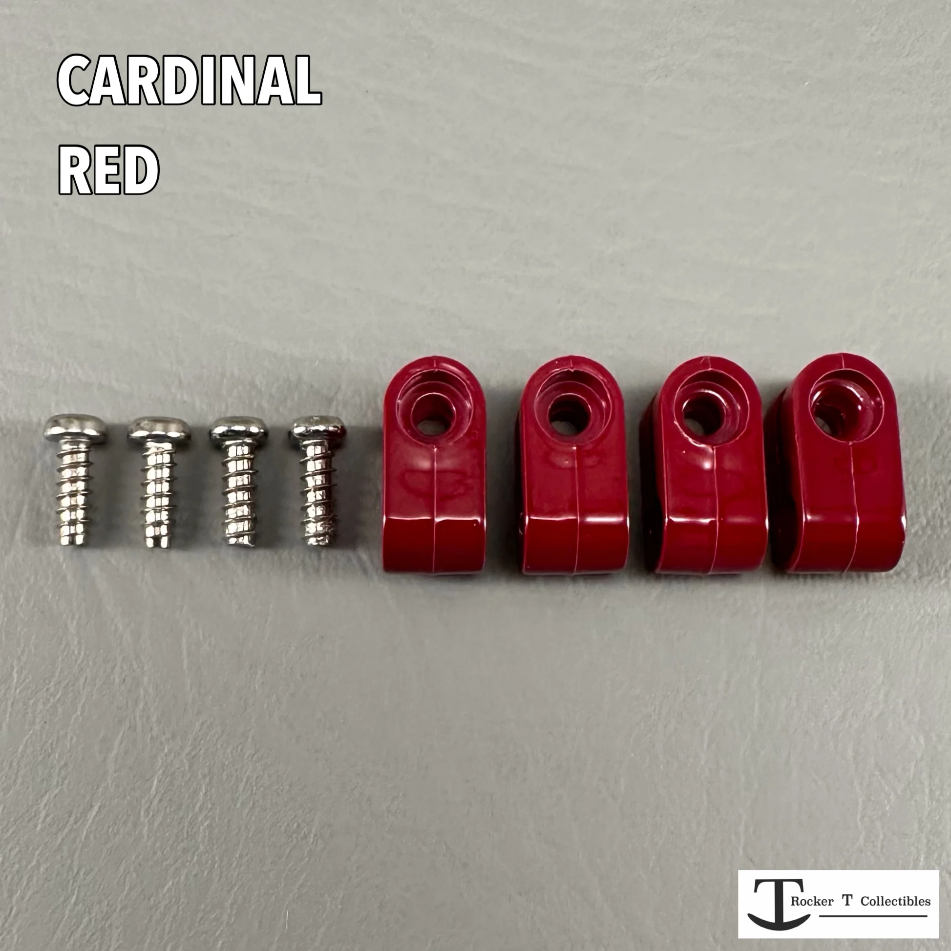 Standard Colored Acrylic Mini Helmet Facemask Clips - Image 4