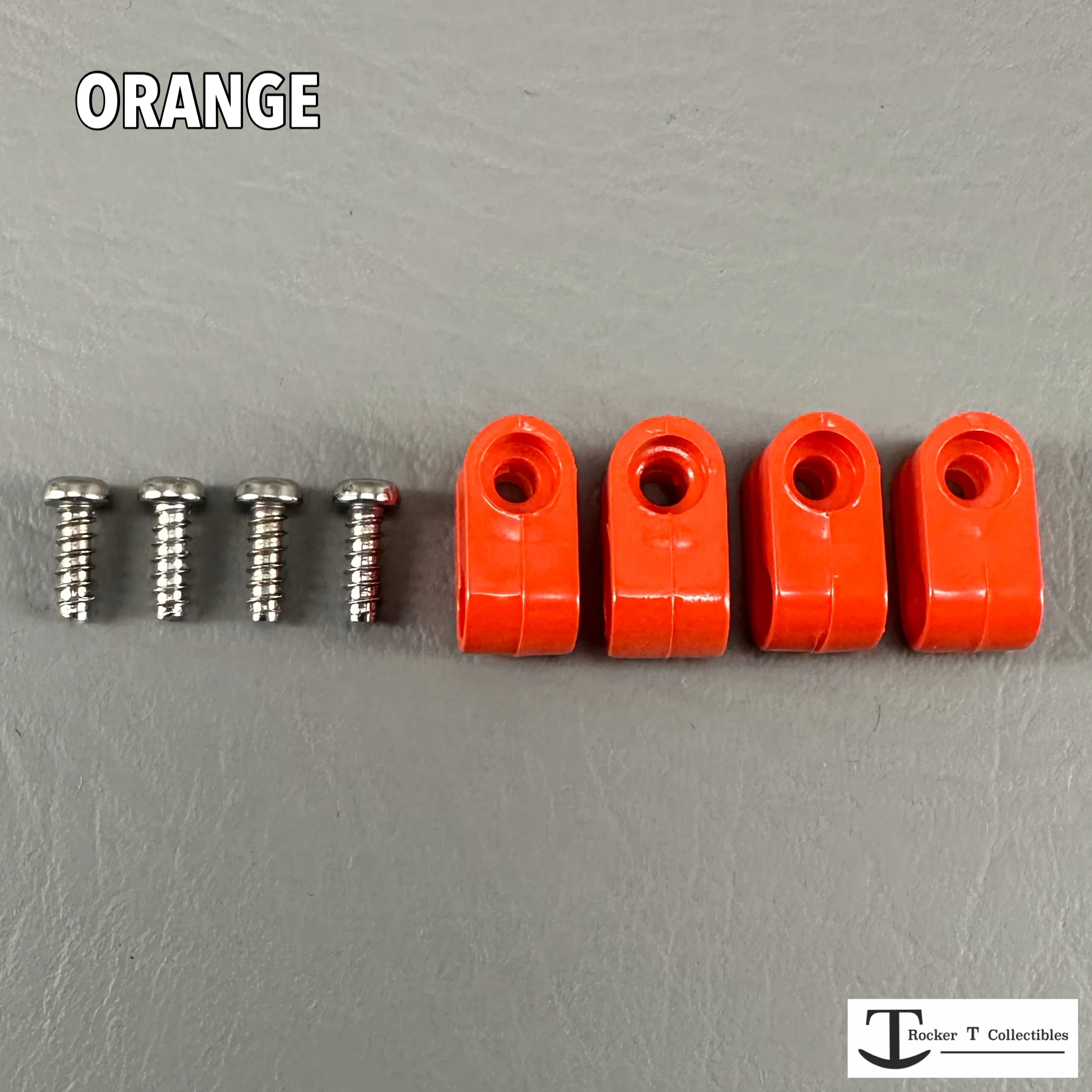 Standard Colored Acrylic Mini Helmet Facemask Clips - Image 6