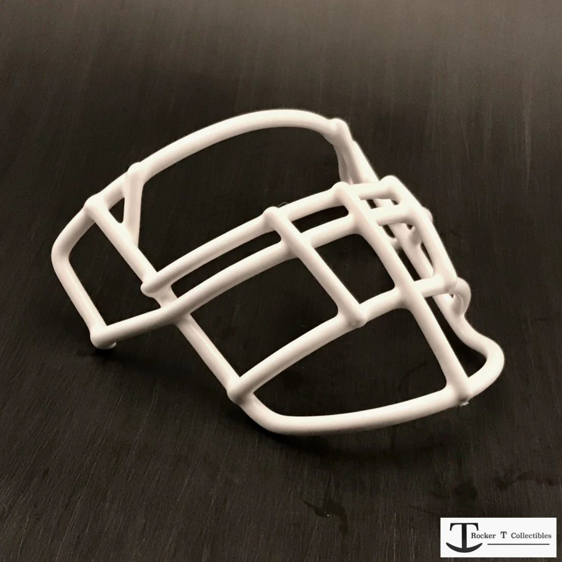 Throwback 70's Era JOP-DW-XL Metal Mini Helmet Facemask 🟥🟥⬜⬜
