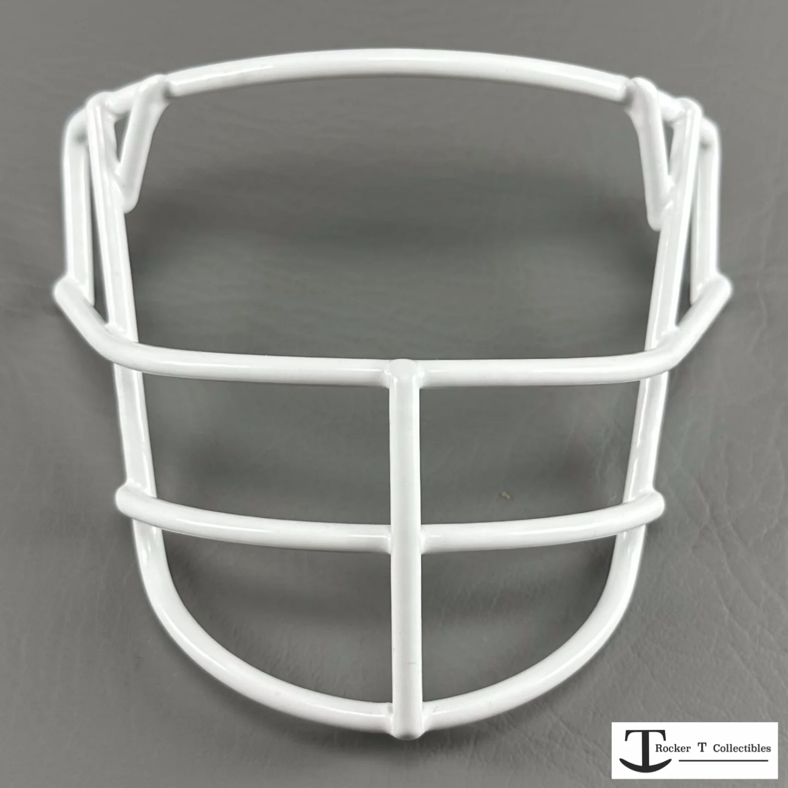 Throwback 70's Era JOP-SW-XL Metal Mini Helmet Facemask 🟥🟥⬜⬜ - Image 2