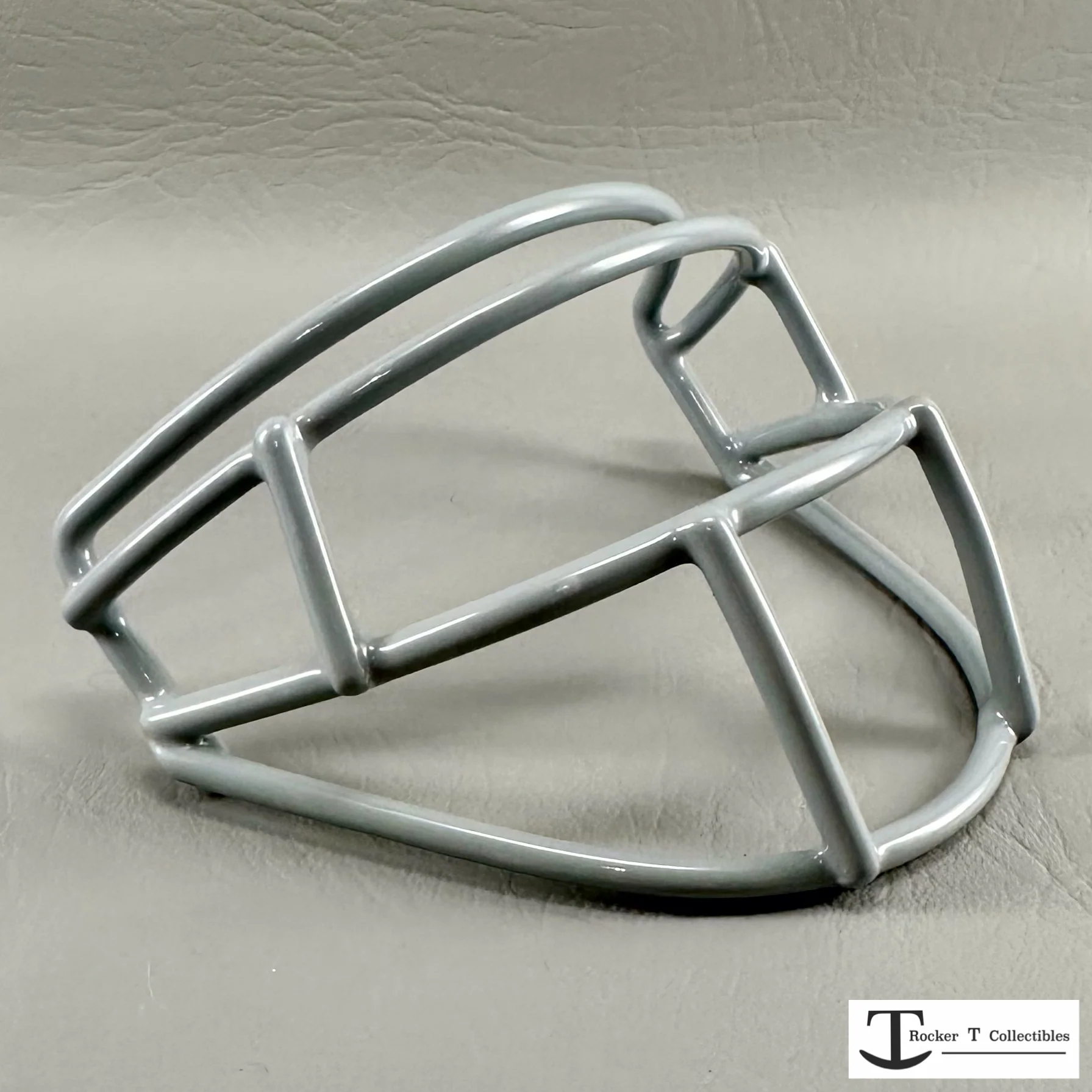 Throwback "Riddell-Style" EGOP Metal Mini Helmet Facemask 🟩🟩🟩🟩