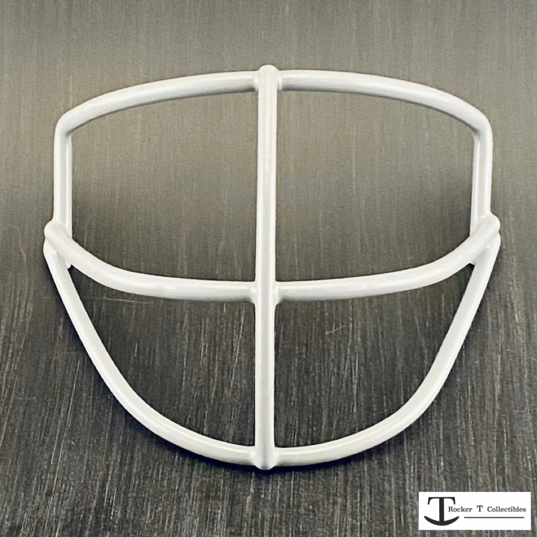 Throwback "Riddell-Style" NOPO Metal Mini Helmet Facemask 🟩🟩🟩🟩 - Image 2